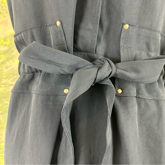 Heritage Collection Tie-Front Shirt Dress - Picture 6 of 9